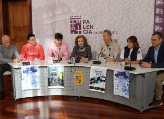 Presentación del Torneo de Padel en el Ayuntamiento de Palencia