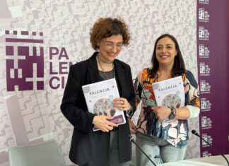 Judith Castro y Miriam Andrés presentan el PAI -edil Proyecto PALENCIA