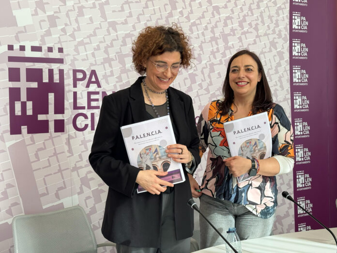 Judith Castro y Miriam Andrés presentan el PAI -edil Proyecto PALENCIA