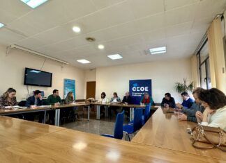 Reunión asociaciones empresariales y de comercio con Partido Popular