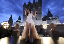 Rachel Segler en el estreno europeo de 'Blancanieves', organizado por Disney en el Alcázar de Segovia. Foto de Pablo Cuadra/Getty Images para Disney