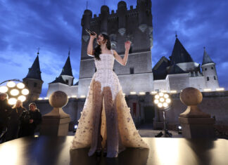 Rachel Segler en el estreno europeo de 'Blancanieves', organizado por Disney en el Alcázar de Segovia. Foto de Pablo Cuadra/Getty Images para Disney