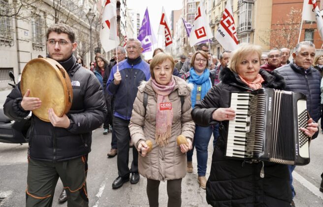 Manifestaci&oacute;n en defensa de la sanidad p&uacute;blica