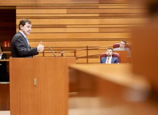 Leticia Pérez (ICAL). Las Cortes celebran la primera jornada del Debate de política general, con la intervención del presidente de la Junta, Alfonso Fernández Mañueco