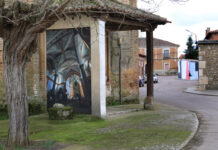 Brágimo - El pueblo palentino de Boadilla de Rioseco, utiliza desde hace años el arte como medio para rescatarse del anonimato con el nombre de Arte contra el Olvido