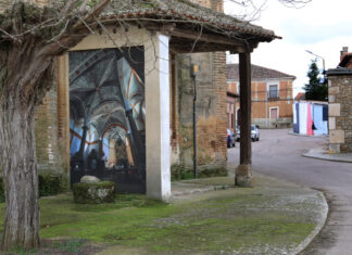 La galería de arte al aire libre más bonita del mundo está en Palencia Brágimo - El pueblo palentino de Boadilla de Rioseco, utiliza desde hace años el arte como medio para rescatarse del anonimato con el nombre de Arte contra el Olvido