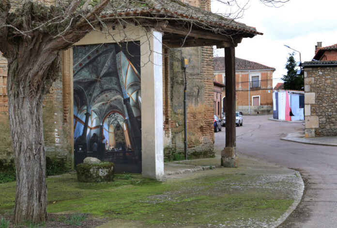 Brágimo - El pueblo palentino de Boadilla de Rioseco, utiliza desde hace años el arte como medio para rescatarse del anonimato con el nombre de Arte contra el Olvido