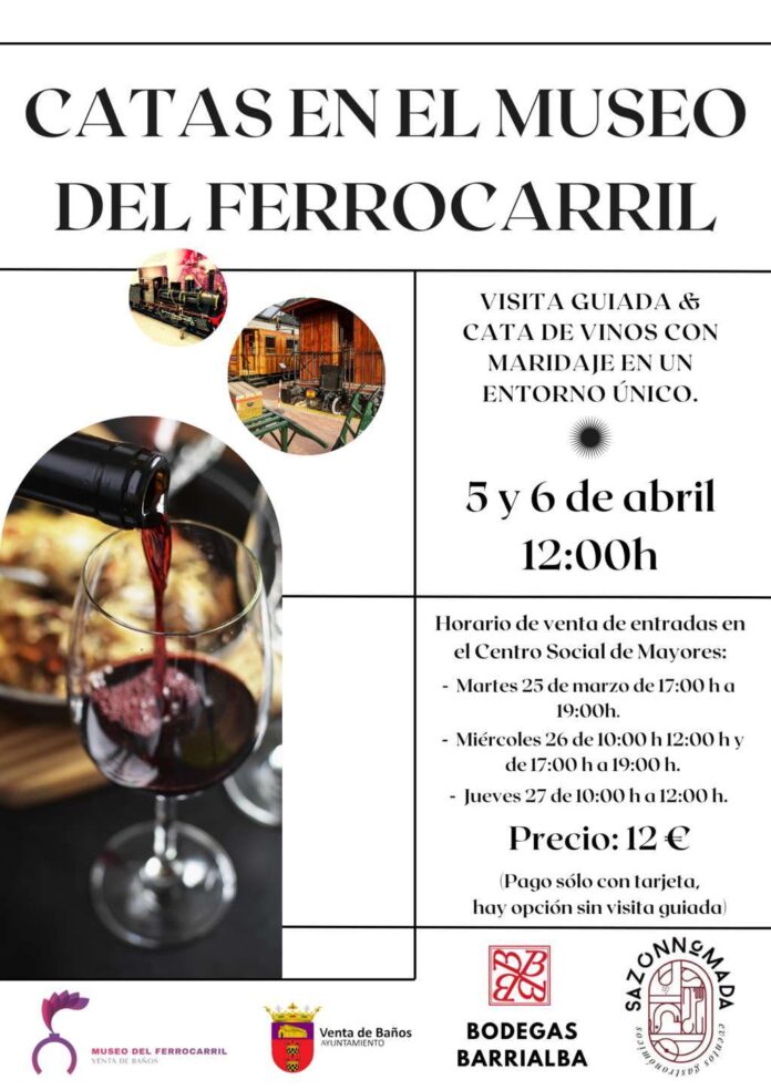 Catas en el Museo del Ferrocarril de Venta de Baños