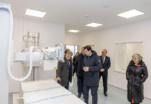 El presidente de la Junta, Alfonso Fernández Mañueco, visita el nuevo Centro de Salud de Aguilar de Campoo, en Palencia
