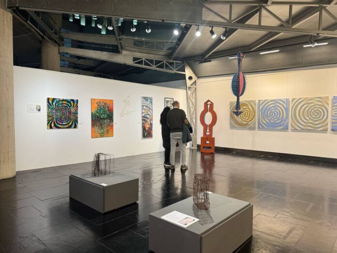 Fotografía de archivo de la exposición 'Tempus Fugit' en el Museo de Palencia, a cargo de Artistas Independientes AI+. | A. Acitores