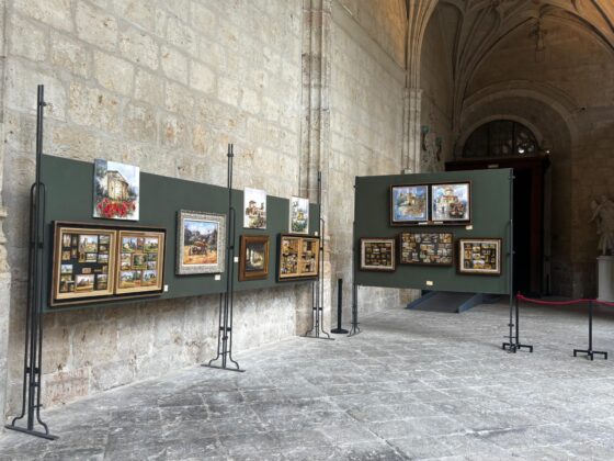 El Claustro de la Catedral acoge la exposici&oacute;n de Dami&aacute;n Simal, organizada por la Asociaci&oacute;n Thield&oacute;n