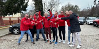 David Ontaneda, junto al Club Atletismo Cuatro Cantones