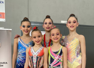 GYM-PAL CLASIFICA A SUS 5 GIMNASTAS DE BASE PARA EL CAMPEONATO DE ESPAÑA