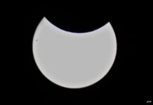 Fotos eclipse solar parcial del 29/3/25 visto desde Palencia hechas por José Luis Carrera y Fernando Manrique
