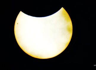 Fotos eclipse solar parcial del 29/3/25 visto desde Palencia hechas por José Luis Carrera y Fernando Manrique