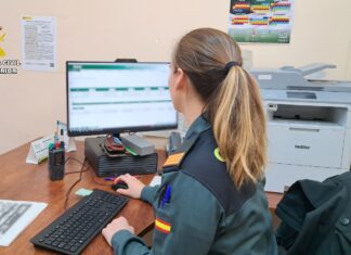 Imagen de la Guardia Civil de Palencia