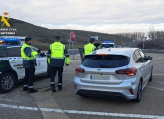Imagen proporcionada por la Guardia Civil de Palencia