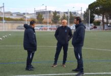 Javi Barreda (centro)