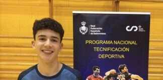 Mario Cisneros concentrado en Sierra Nevada