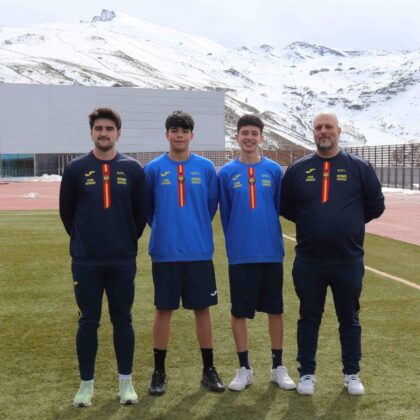 Mario Cisneros concentrado en Sierra Nevada