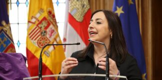 Miriam Andrés, alcaldesa de Palencia