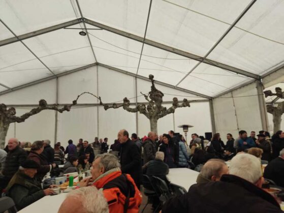 Comida en la fiesta de Santo Tom&aacute;s el Grande en Villamediana