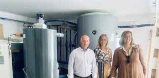 Caldera instalada para una mejor actuación energética en Baltanás