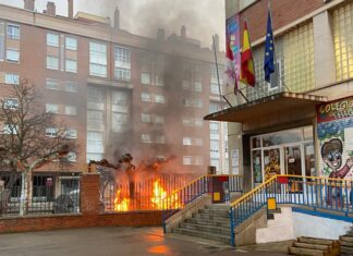 incendio furgoneta avenida asturias