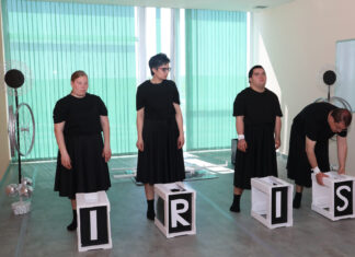 La compañía 'Includanza' de la Fundación San Cebrián, liderada por Natalí Camolez, ensaya su nuevo espectáculo 'Iris'. Brágimo (ICAL)