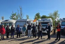 Autillo de Campos inaugura su área de autocaravanas