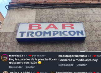 Bar Trompicón reacciones al cierre