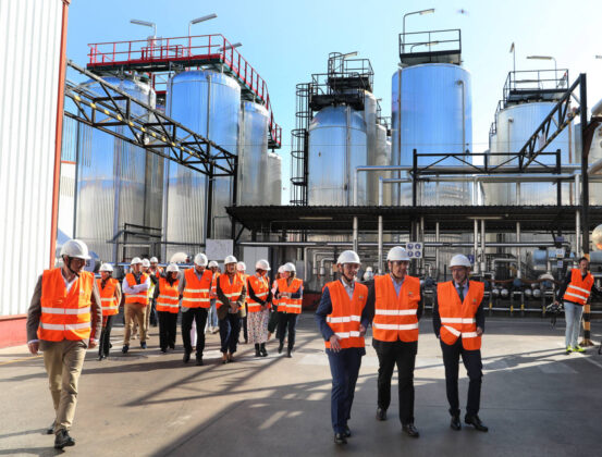 Visita al Centro de Producci&oacute;n Factor&iacute;a de Especialidades de Repsol en Palencia, acto de presentaci&oacute;n de la nueva l&iacute;nea de inversi&oacute;n de la compa&ntilde;&iacute;a. Foto: Br&aacute;gimo ICAL
