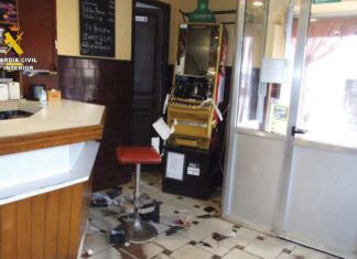 La Guardia Civil detiene a cuatro jóvenes por cinco robos en bares de Osorno y Lantadilla