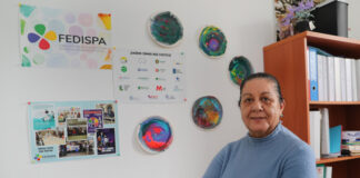 La presidenta de la Federación, Inmaculada Gutiérrez. FEDISPA