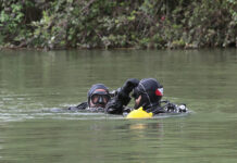 Búsqueda del menor desaparecido en el río Carrión en Palencia