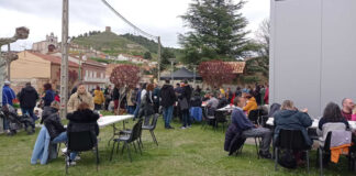 Comida solidaria en La Previa del VdB Rock de Tariego de Cerrato