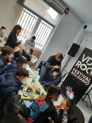 Talleres en La Previa del VdB Rock de Tariego de Cerrato