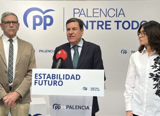 El PP presume de una Junta “eficaz, responsable y comprometida” con los palentinos Rueda de prensa de los procuradores palentinos sobre el debate del estado de la comunidad