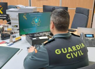 guardia civil estafa mercancías