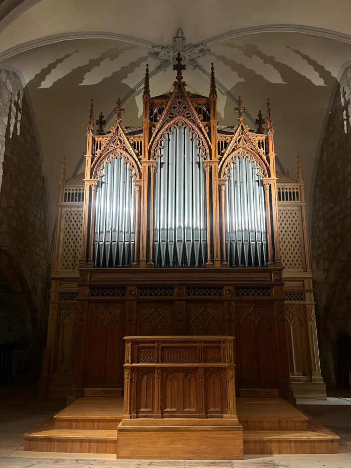 órgano restaurado de la iglesia de San Pablo en Palencia