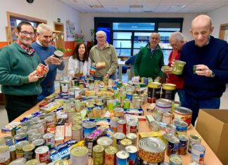 Los centros de San Juan de Dios de Valladolid y Palencia donan una tonelada de productos no perecederos a Ghana