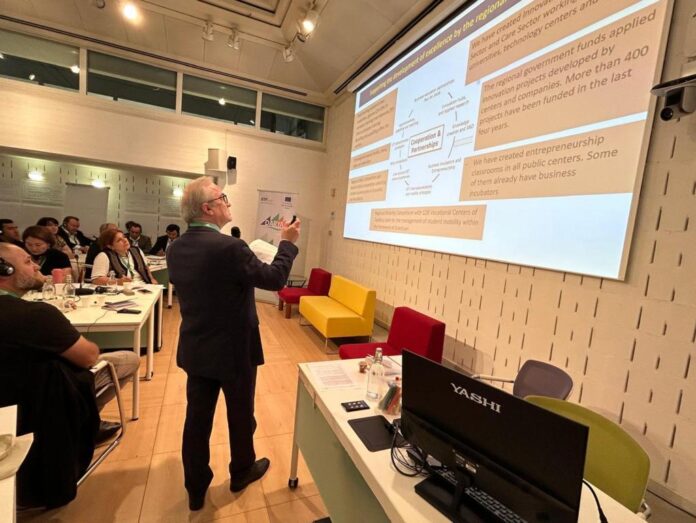 El director general de Formación Profesional y Régimen Especial en el evento de la Comisión Europea sobre Centros de Excelencia Vocacional