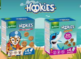 Galletas Gullón amplía la familia Hookies