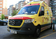 Una persona herida en un accidente con vuelco en la A-67 en Aguilar de Campoo alar del rey accidente