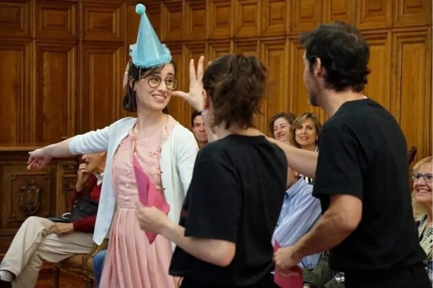 Actuaci&oacute;n "Contiene Teatro" Palencia. La Kimera