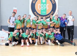 Cadetes del Club Balonmano Palencia Femenino. @fotografiardiaz