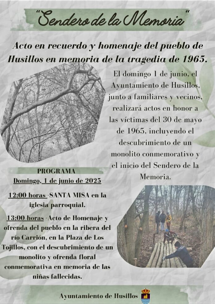 Cartel homenaje Husillos