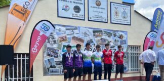 Club Palentino de Piragüismo en el Campeonato de España de Ríos y Travesías