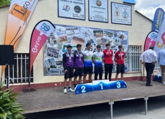 Club Palentino de Piragüismo en el Campeonato de España de Ríos y Travesías