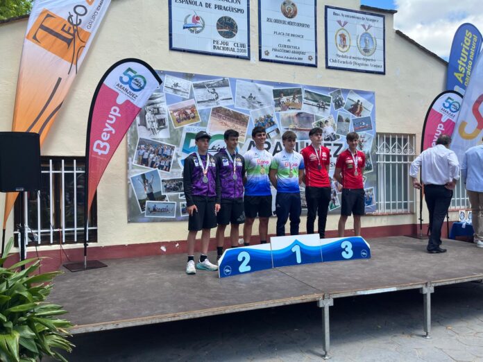 Club Palentino de Piragüismo en el Campeonato de España de Ríos y Travesías